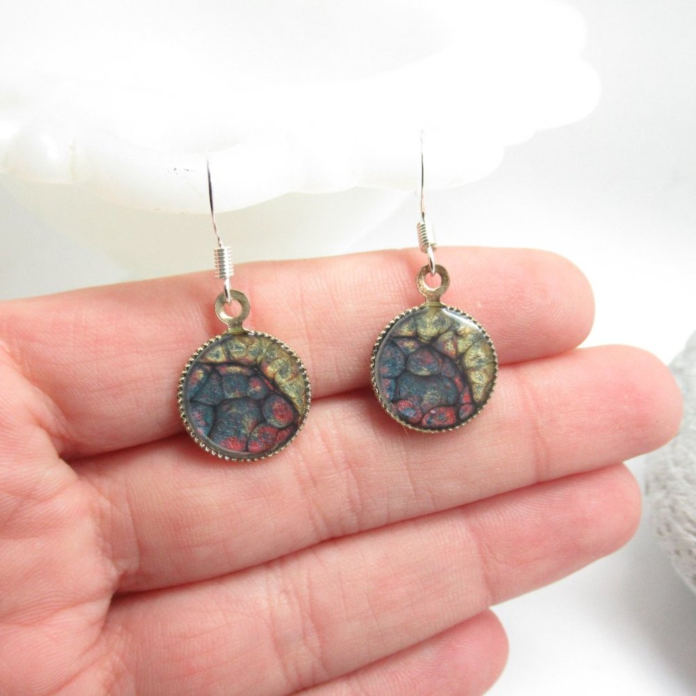 Handmade Pebeo earrings